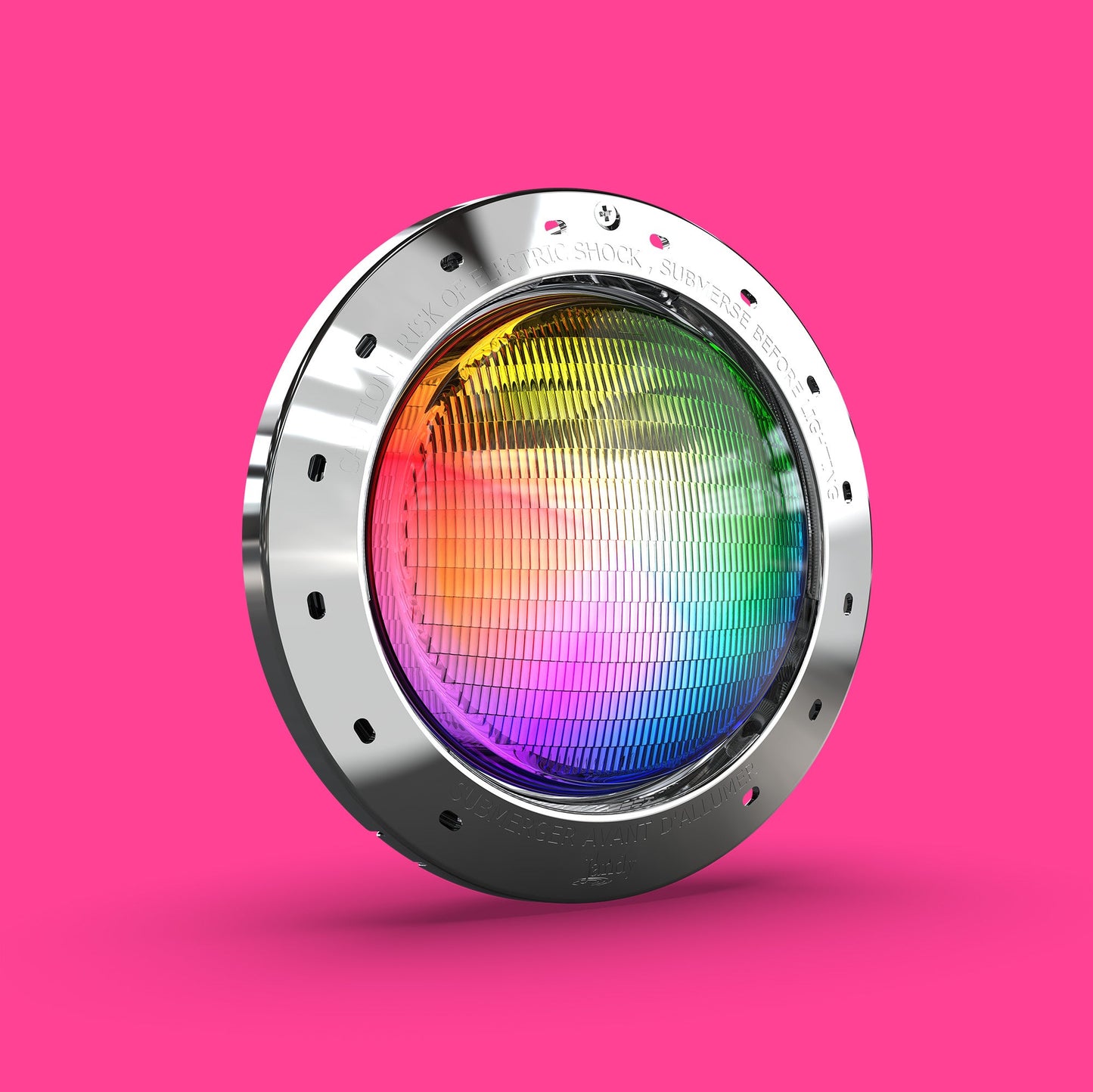 Jandy Infinite WaterColors Niched LED Light — mounting/connection detail