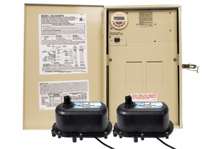 Intermatic RC2163BFE with two PE24VA valve actuators