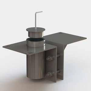 Spectrum Aquatics wood deck pool lift anchor — manufacturer view