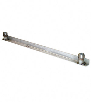 Spectrum Aquatics preset anchor for Gallatin pool lifts — anchor bar with two sockets on white