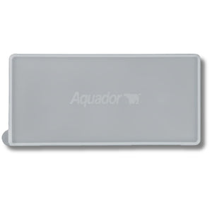 Aquador 71010 widemouth above-ground skimmer closure lid, top view