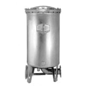 Harmsco BetterFilter BF1200FL stainless housing, side view