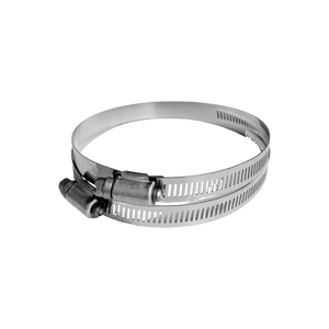 In-Line Strainer Kit with Valves and Clamps — the Large option from the opposite side