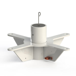 Aqua Creek F-30600 wood deck anchor — alternate render