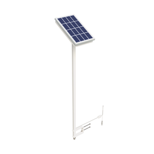 Aqua Creek F-SLR universal solar trickle charger — panel and mounting post