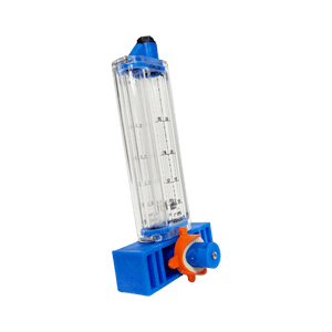 1" PVC Pool Flowmeter — the Vertical Mount option, detail view
