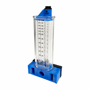 2" PVC Pool Flowmeter — shown from the opposite side