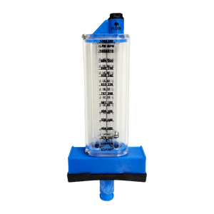3" Copper Pool Flowmeter — the Top Mount option