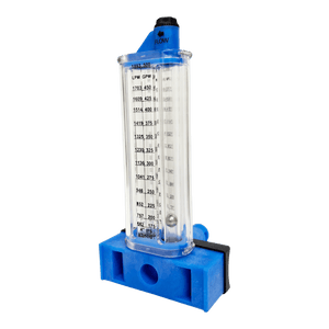 4" PVC Pool Flowmeter — shown from the opposite side