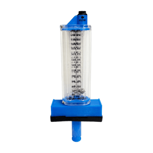 4" PVC Pool Flowmeter — the Top Mount option