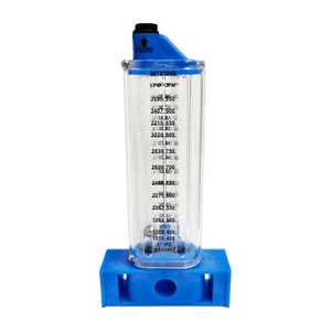 6" PVC Pool Flowmeter — the Vertical Mount option