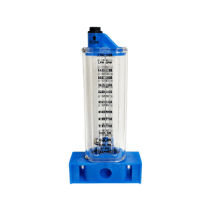 8" PVC Pool Flowmeter — the Vertical Mount option