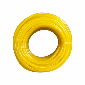 Chemical Feed Vinyl Tubing 7/16 in OD — the 100 ft Roll — Yellow (Chlorine) option from the opposite side