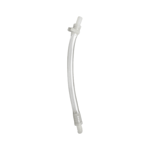 Pump Pinch Tube with Clamp and Fitting — shown from the opposite side