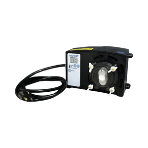 Pro Series 301 Peristaltic Chemical Metering Pump — the 240V Cord option from the opposite side