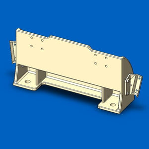 Duraflex SS500 short stand rear anchor fitting — with rail brackets
