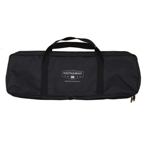 Hathaway Heavy Duty Horseshoes Set - nylon carry bag closed, showing the twin handles