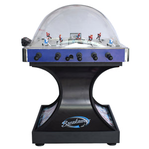 Hathaway Breakaway 41-in Dome Hockey Table with LED Scoring Game Room Table — shown from the opposite side