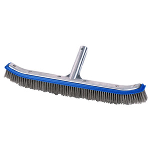 Blue Wave Deluxe Pool Maintenance Kit - 18-in aluminium-back wall brush supplied with the kit