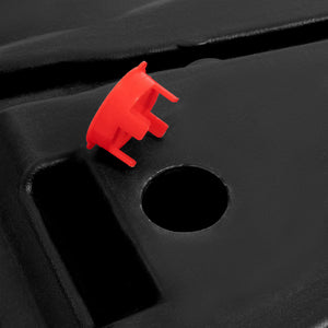 Hathaway Top Shot Basketball System - red fill plug lifted from the port on the base