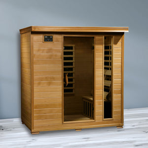 HeatWave Monticello Sauna Sauna & Spa — shown from the opposite side