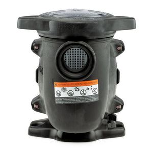 Hayward MaxFlo XL 1 HP Single Speed Pool Pump, 115/230V - front view on white background