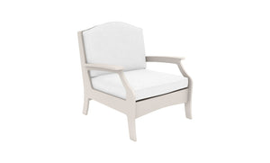 Ledge Lounger Legacy Club Chair — cloud resin frame