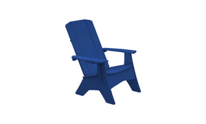 Ledge Lounger Mainstay Adirondack Fit chair — navy colourway, front view