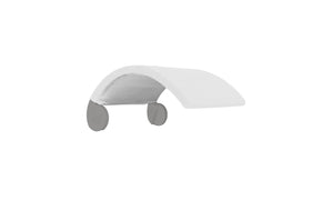 Ledge Lounger Signature Chair Shade in-pool chair shade — gray frame