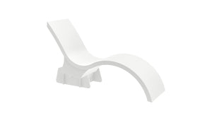 Ledge Lounger Signature Chaise Deep Riser chaise deep riser — white frame