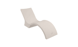 Ledge Lounger Signature Chaise Deep deep water in-pool chaise — cloud resin colour