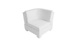 Ledge Lounger Signature Sectional Corner in-pool sectional corner seat — corner section in the full sectional set