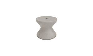 Ledge Lounger Signature Standard Side Table in-pool side table — sandstone resin colour