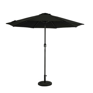 Island Umbrella Mirage 9-ft Octagonal Auto-Tilt Market Umbrella - Breez-Tex Canopy Patio Furniture & Umbrella