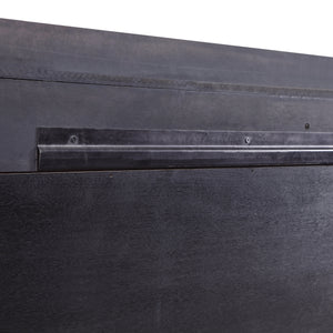 Hathaway Seville Back Bar Mirror - reverse face showing the full-width hanging cleat