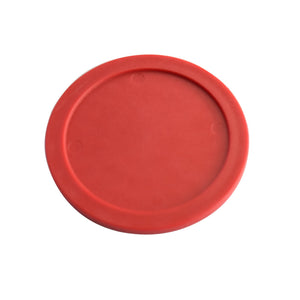 Hathaway Air Hockey Puck, Red - single 2.87-in puck showing the recessed face