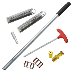 Arctic Armor 30-Year Premium Mesh Safety Cover - anchor hardware: springs, brass anchors and tamping rod