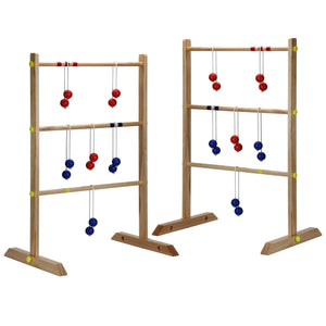 Hathaway Solid Wood Ladder Toss Game Set Game Room Table