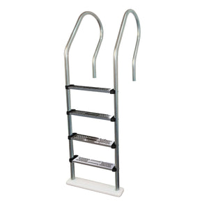 Blue Wave Premium Stainless Steel Reverse Bend In-Pool Ladder for Above Ground Pools Pool Ladder & Step