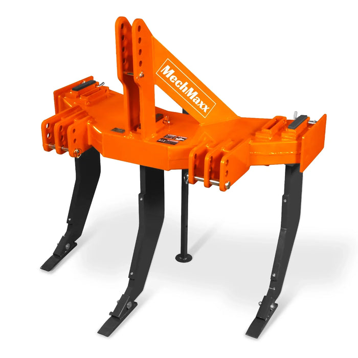 Heavy duty 3-shank subsoiler ground ripper for breaking up hardpan and soil compaction
