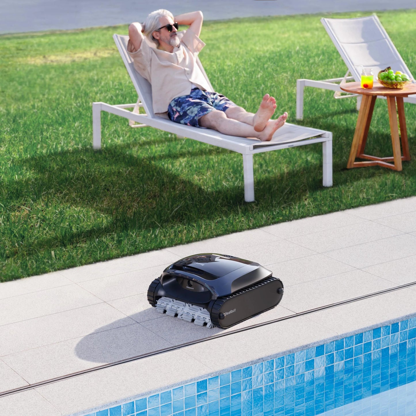BeatBot AquaSense 2 Robotic Pool Cleaner — alternate view