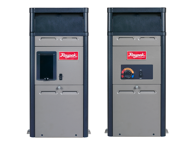 Raypak Above Ground Pool Heater 106A — front view