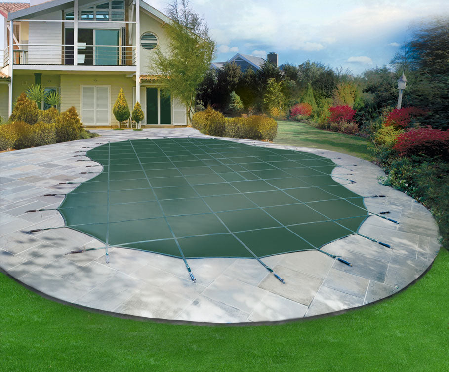 Loop-Loc ULTRA-LOC III Solid Vinyl Safety Cover — front view