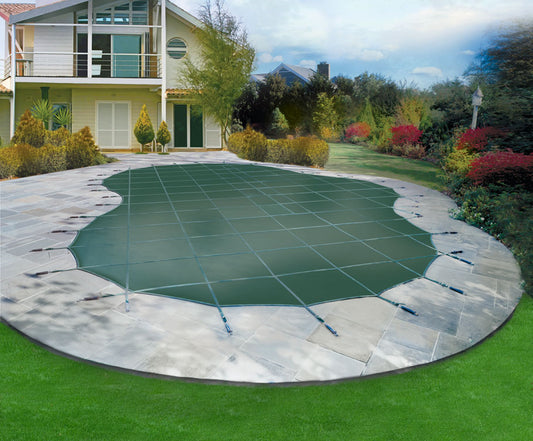 Loop-Loc ULTRA-LOC III Solid Vinyl Safety Cover — front view