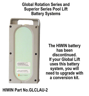 Global Pool Products TI350CS kit – control unit and battery