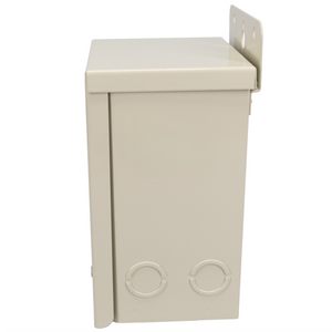 Intermatic PX300 transformer, side view with mounting bracket