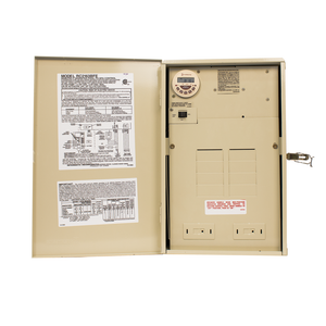 Intermatic RC2163BFE pool/spa control load center, door open
