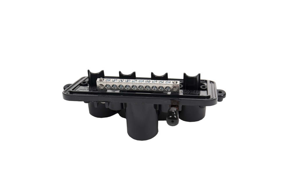 Intermatic PJB4175 junction box, back view with mounting points