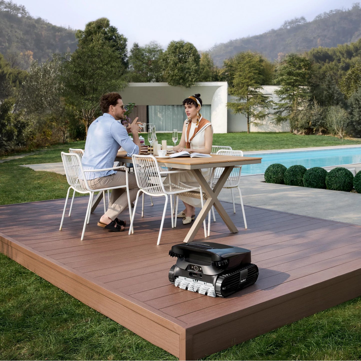 BeatBot AquaSense 2 Ultra Robotic Pool Cleaner — detail view