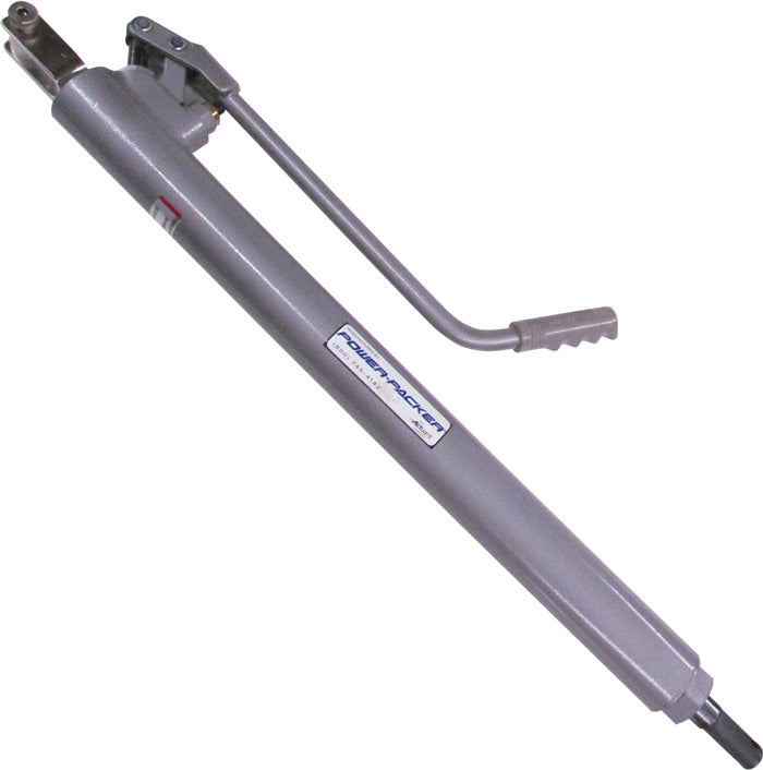 Spectrum Aquatics Elkhorn hydraulic ram — ram with lever on white
